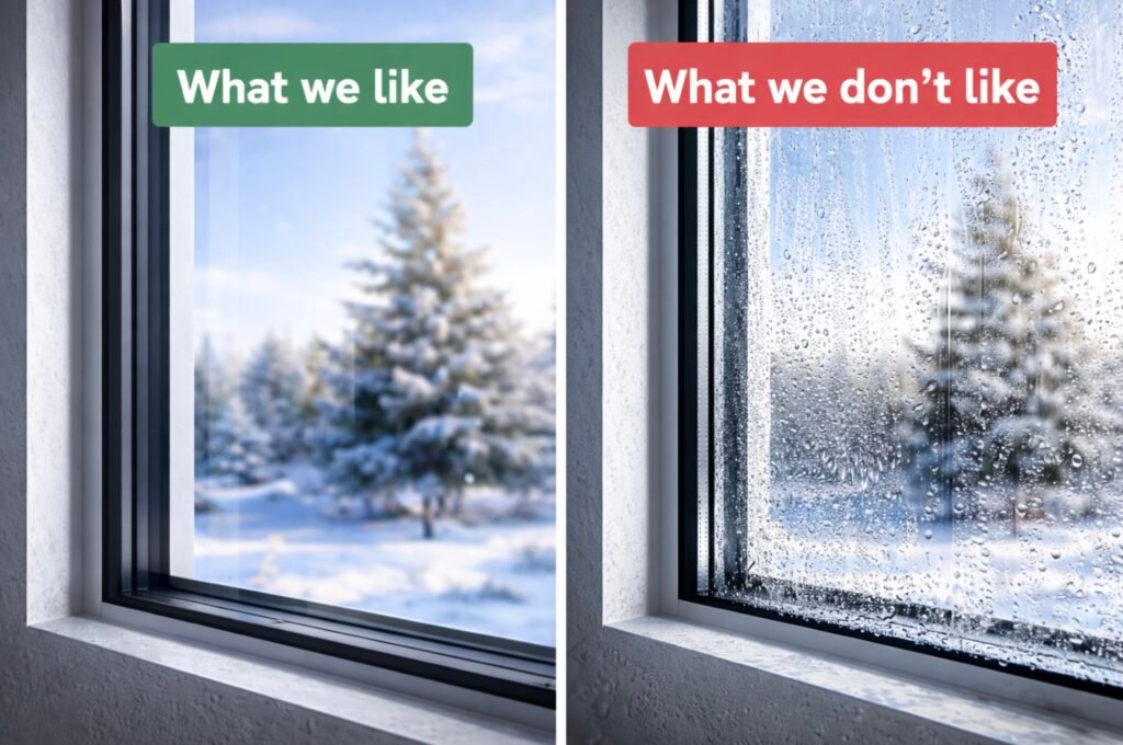 Warm Edge vs. Aluminum Spacer: Condensation Comparison